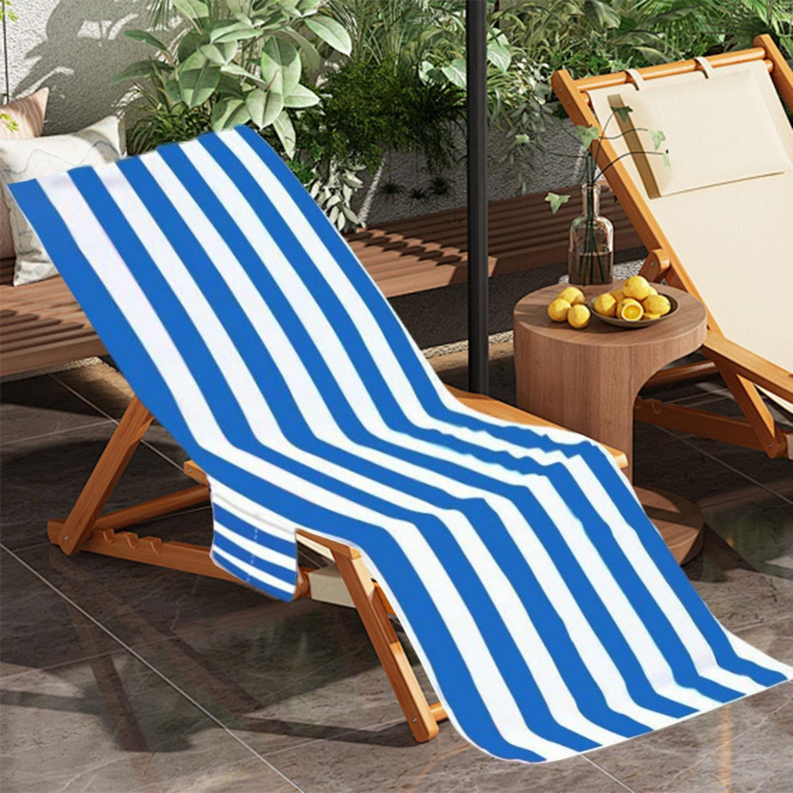GARENDE Beach Chair Cover Comfortable Lounger Towel for SPA Sunbathing Swimming Pool