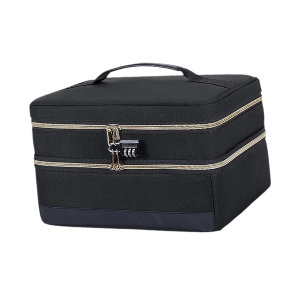 Toy Storage Bag Organizer Carrier Double Layer Polyester Large Capacity for Kids Home Travel Use