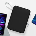 Water Resistant Laptop Sleeve Organizer for 12.9 Inch Tablets & 13 Inch Laptops, Multi Pocket Carrying Case with Shoulder Strap & Built-in Mouse Pad