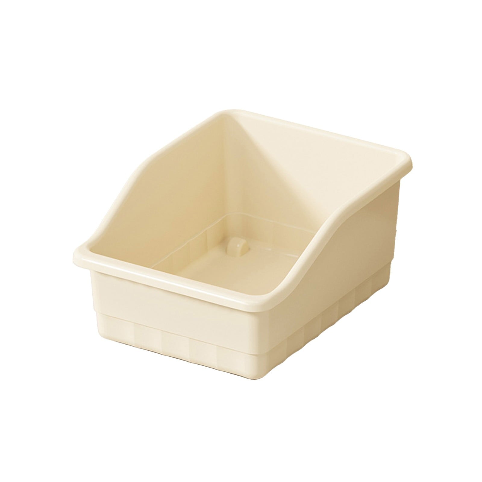 Large Capacity Plastic Storage Bin with Wheels - Multi-Purpose Home Organizer for Bathroom & Kitchen
