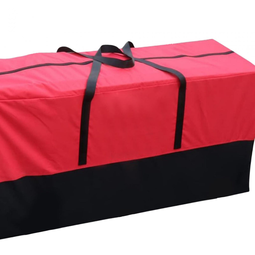 kowaku Holiday Tree Storage Bag Xmas Tree Storage Bag Moistureproof Lightweight Practical Double Zippers for Pendants Party Supplies 122x38x51cm