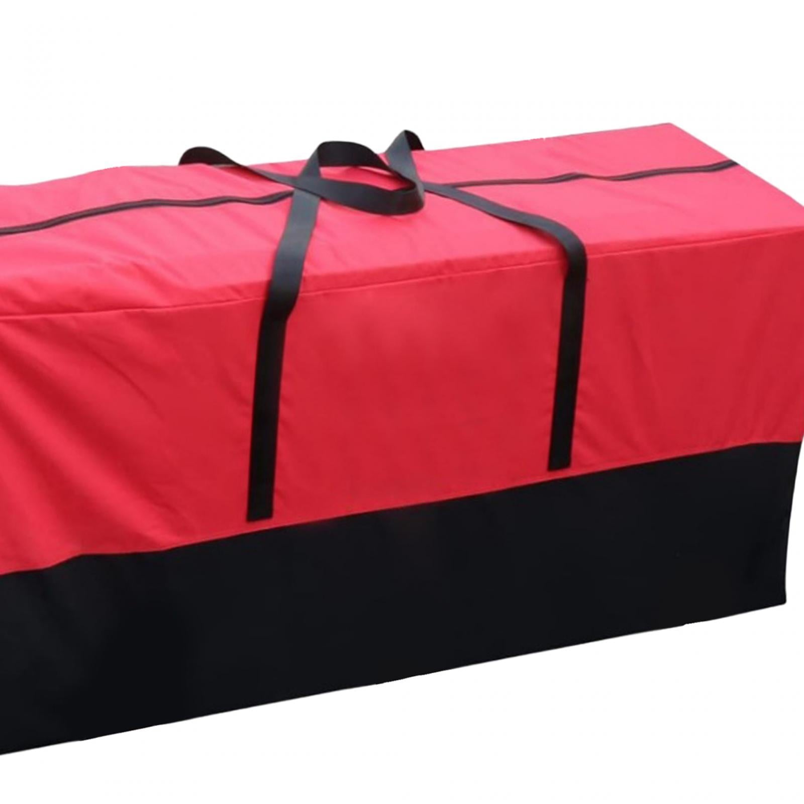 kowaku Holiday Tree Storage Bag Xmas Tree Storage Bag Moistureproof Lightweight Practical Double Zippers for Pendants Party Supplies 122x38x51cm