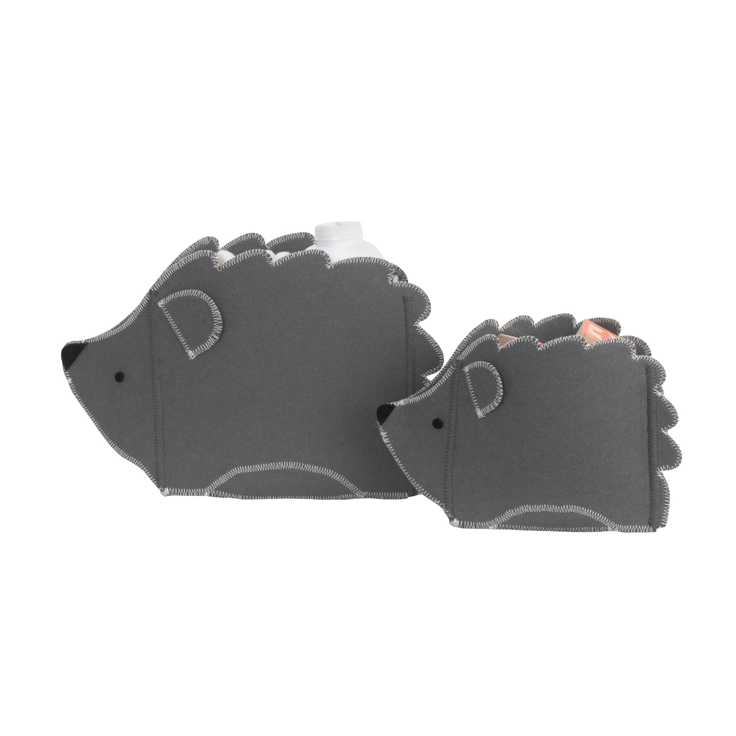Little Love by NoJo Hedgehog Shaped 2 Pk Storage