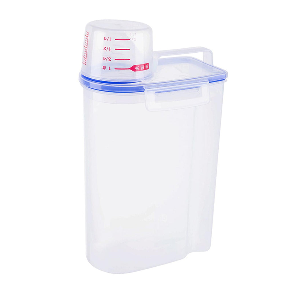 Laundry Powder Storage Container 4L Powder Storage Box for Home Dorm Hotel