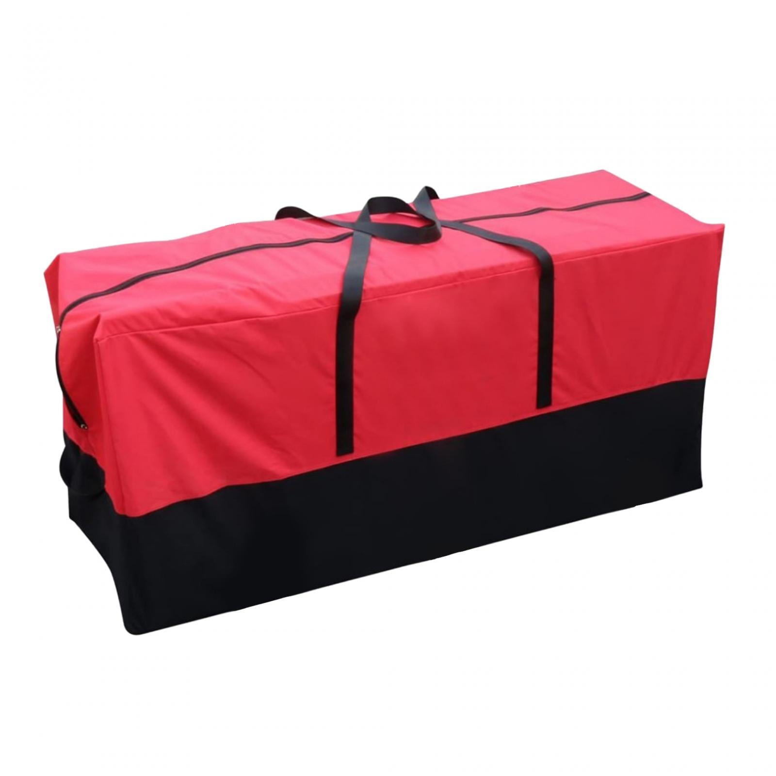 kowaku Holiday Tree Storage Bag Xmas Tree Storage Bag Moistureproof Lightweight Practical Double Zippers for Pendants Party Supplies 122x38x51cm