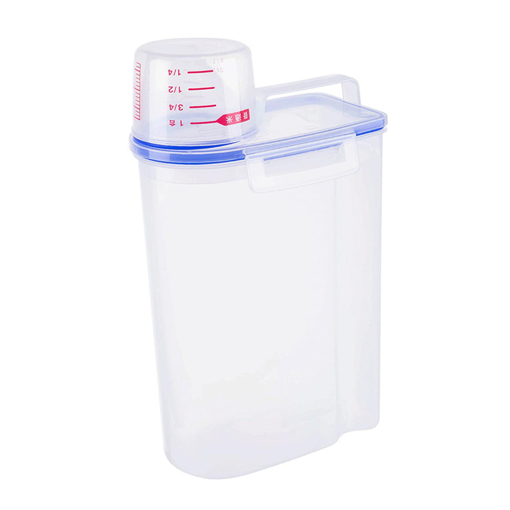 Laundry Powder Storage Container 4L Powder Storage Box for Home Dorm Hotel