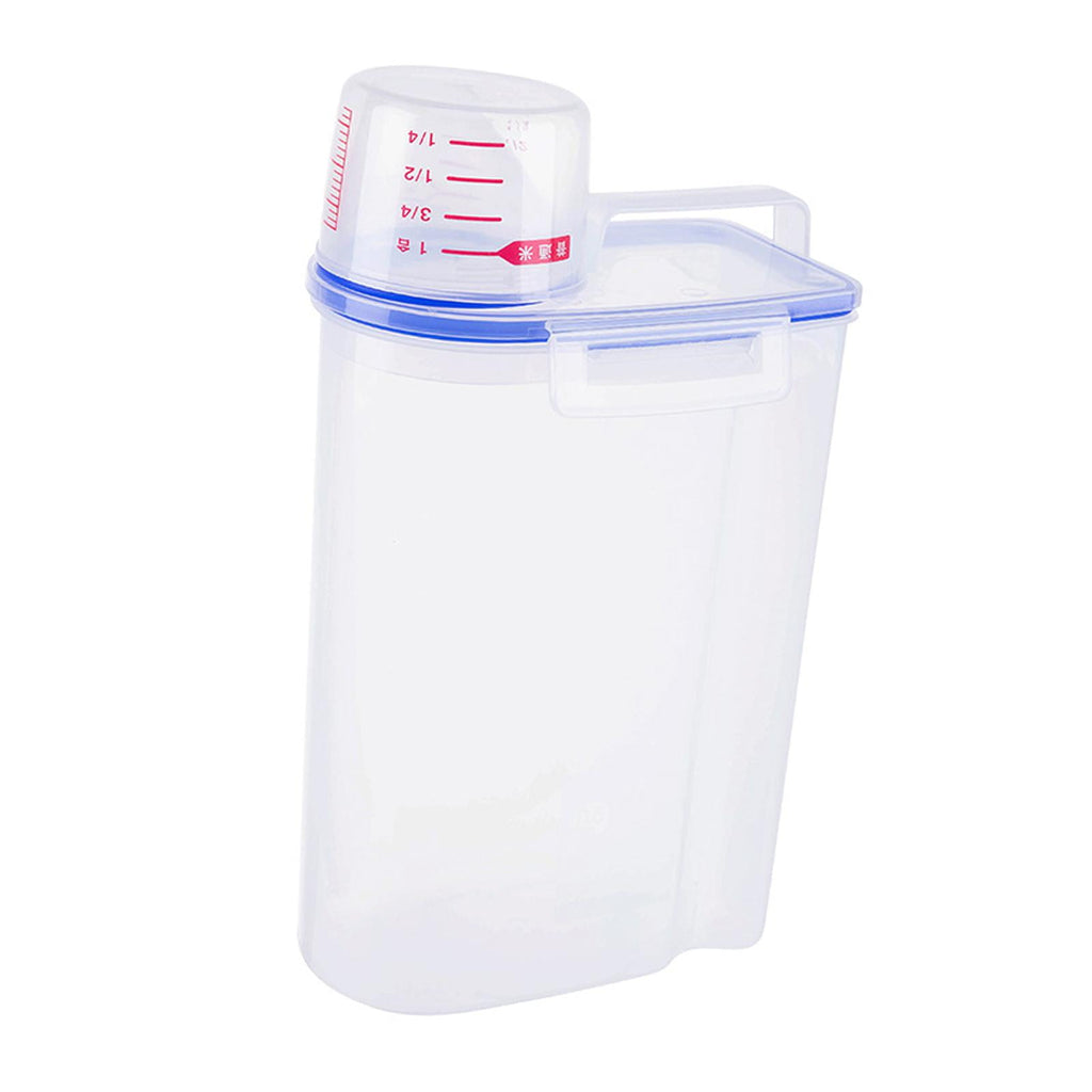 Laundry Powder Storage Container 4L Powder Storage Box for Home Dorm Hotel