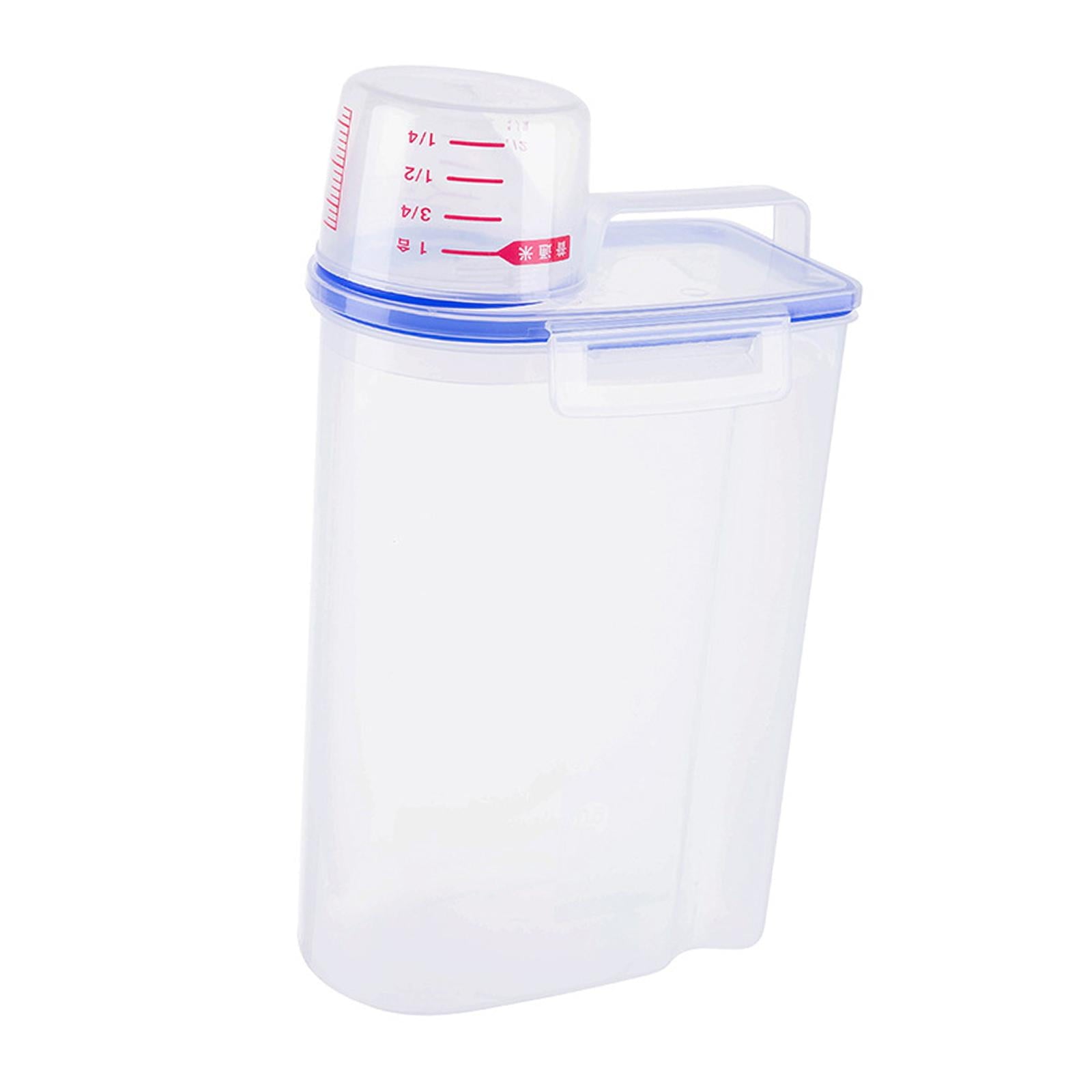 Laundry Powder Storage Container 4L Powder Storage Box for Home Dorm Hotel