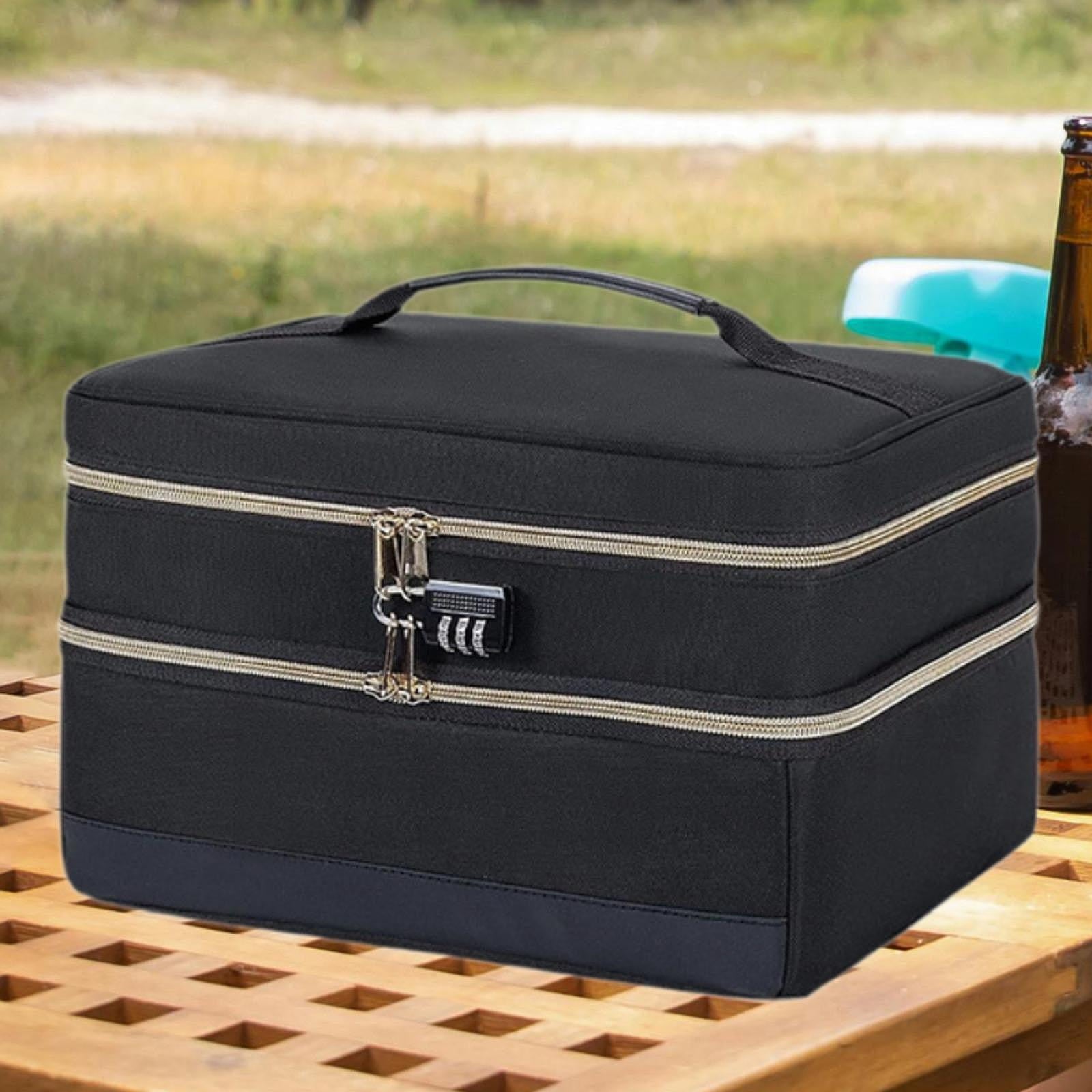 Toy Storage Bag Organizer Carrier Double Layer Polyester Large Capacity for Kids Home Travel Use