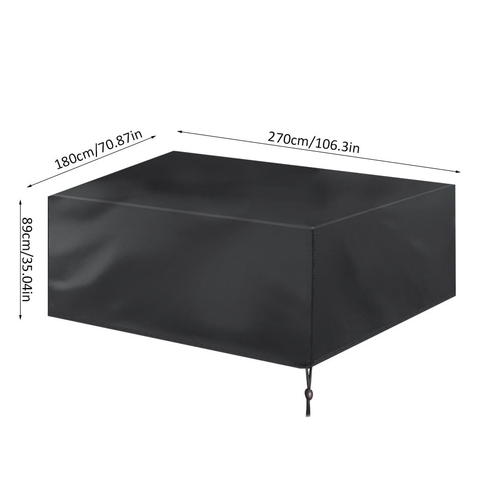 Outdoor Furniture Waterproof Cover, Table Dust-proof Cover, 1 PCS Snow For Rain Daily Furniture Outdoor