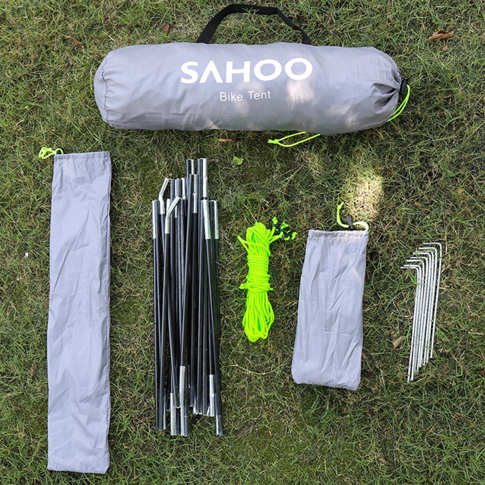Bike Tent,Waterproof Shed Tent Silver Coated Silver Coated Bike Shed Bike Tool Cover Bike Shelter Tool Tubbek Eryue