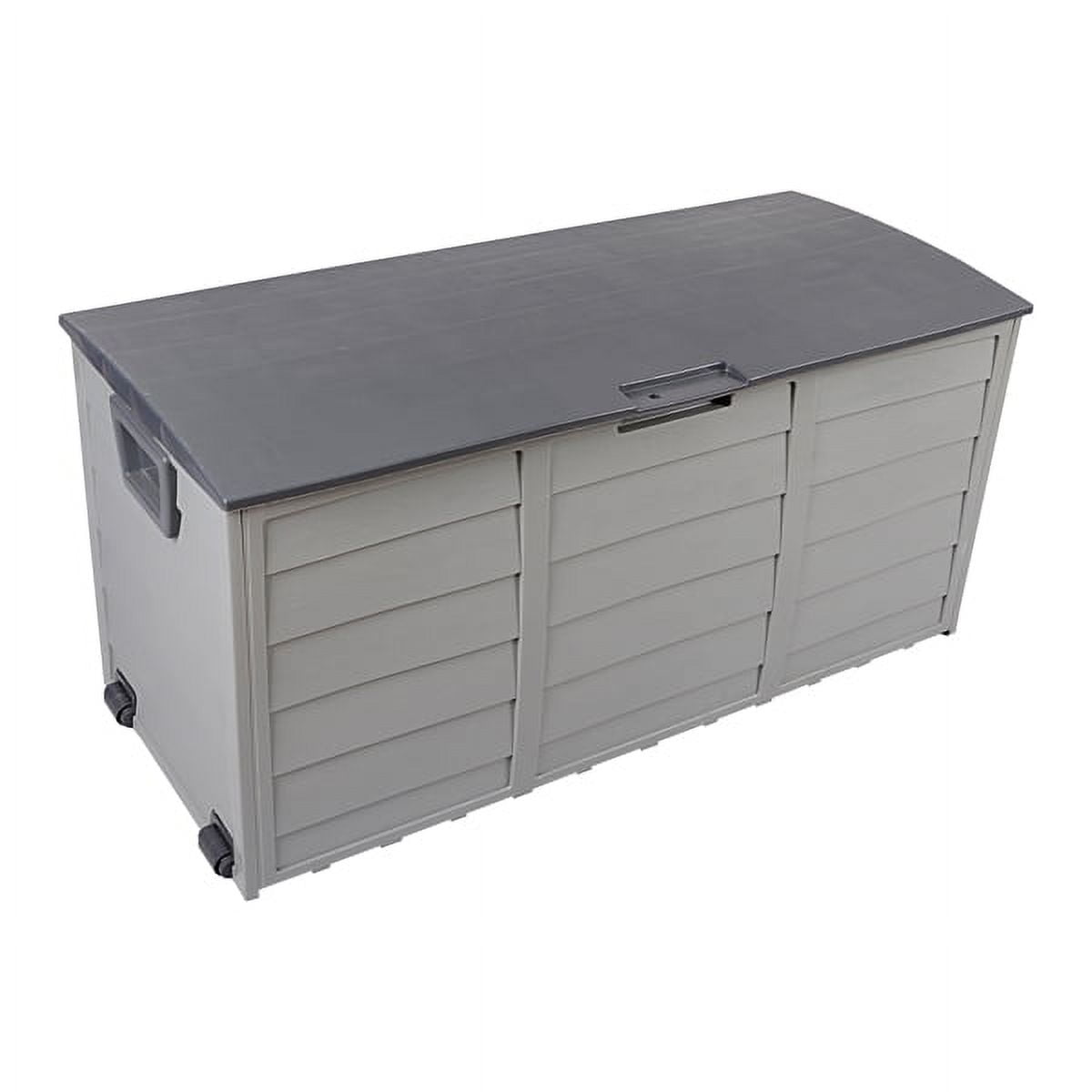 Holiday Sale 75gal Outdoor Garden Plastic Storage Deck Box