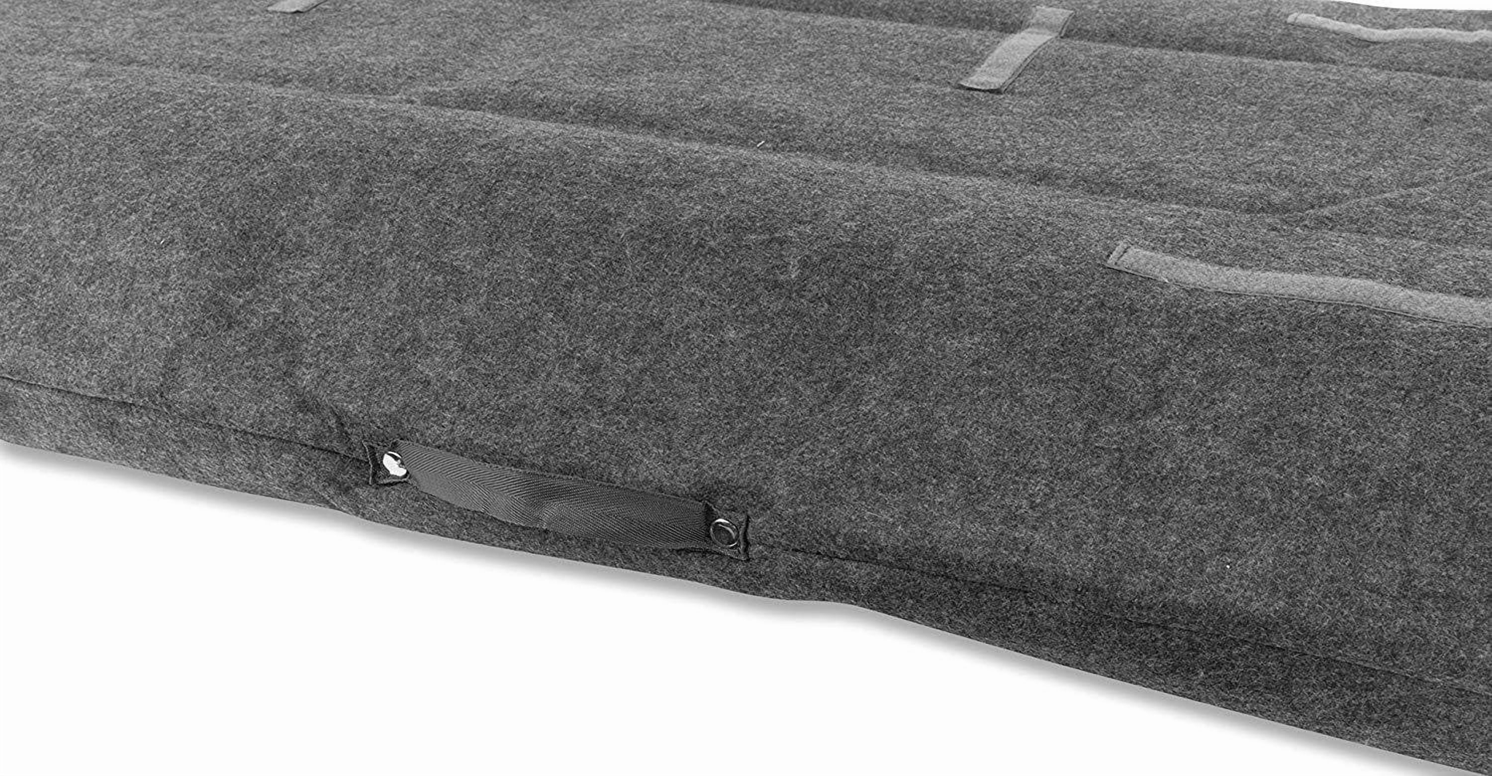 Feltectors Felt Dining Table Leaf Storage Bag Scratch Resistant with Velcro Closure 29 x 50 inches Gray - Pack of 2