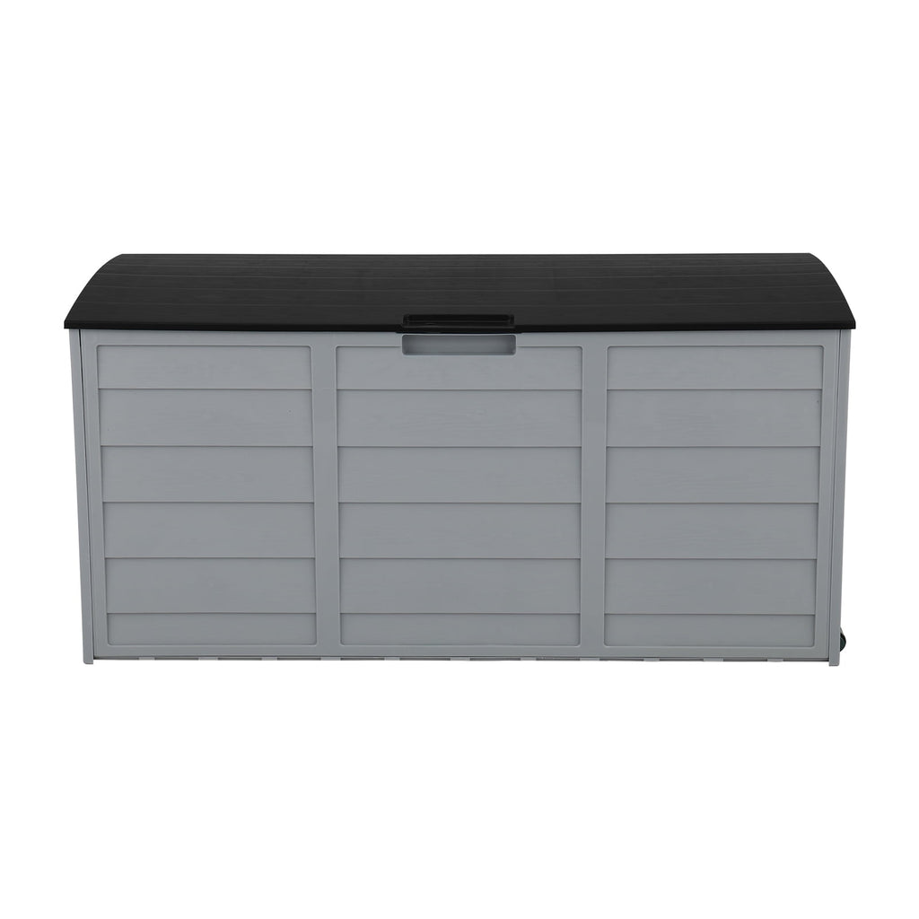 Storage Deck Box Chest Tools Cushions Toys Lockable Seat for Outdoor Garden, 75gal 260L