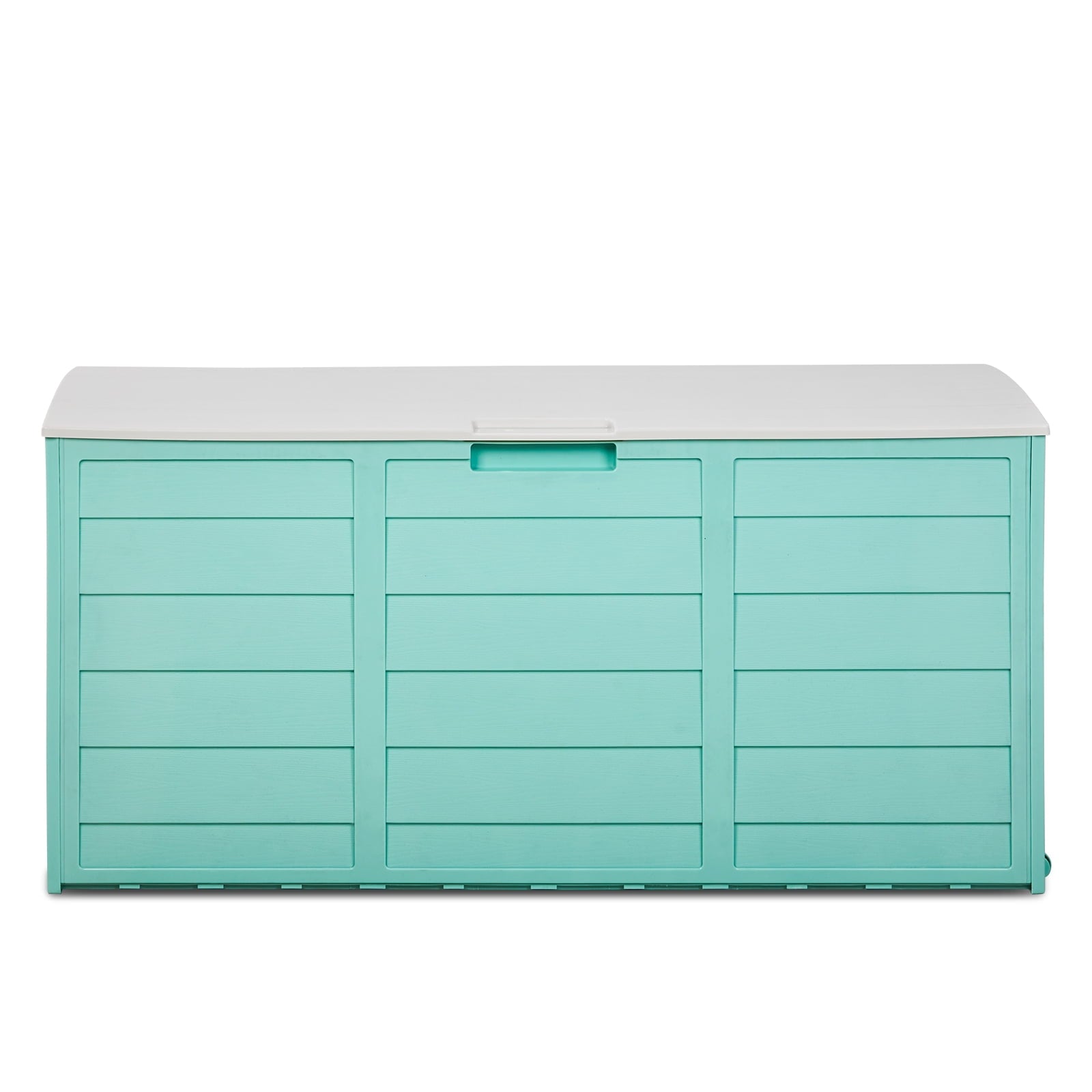 Ktaxon 75gal Outdoor Garden Resin Storage Deck Box Tools Green