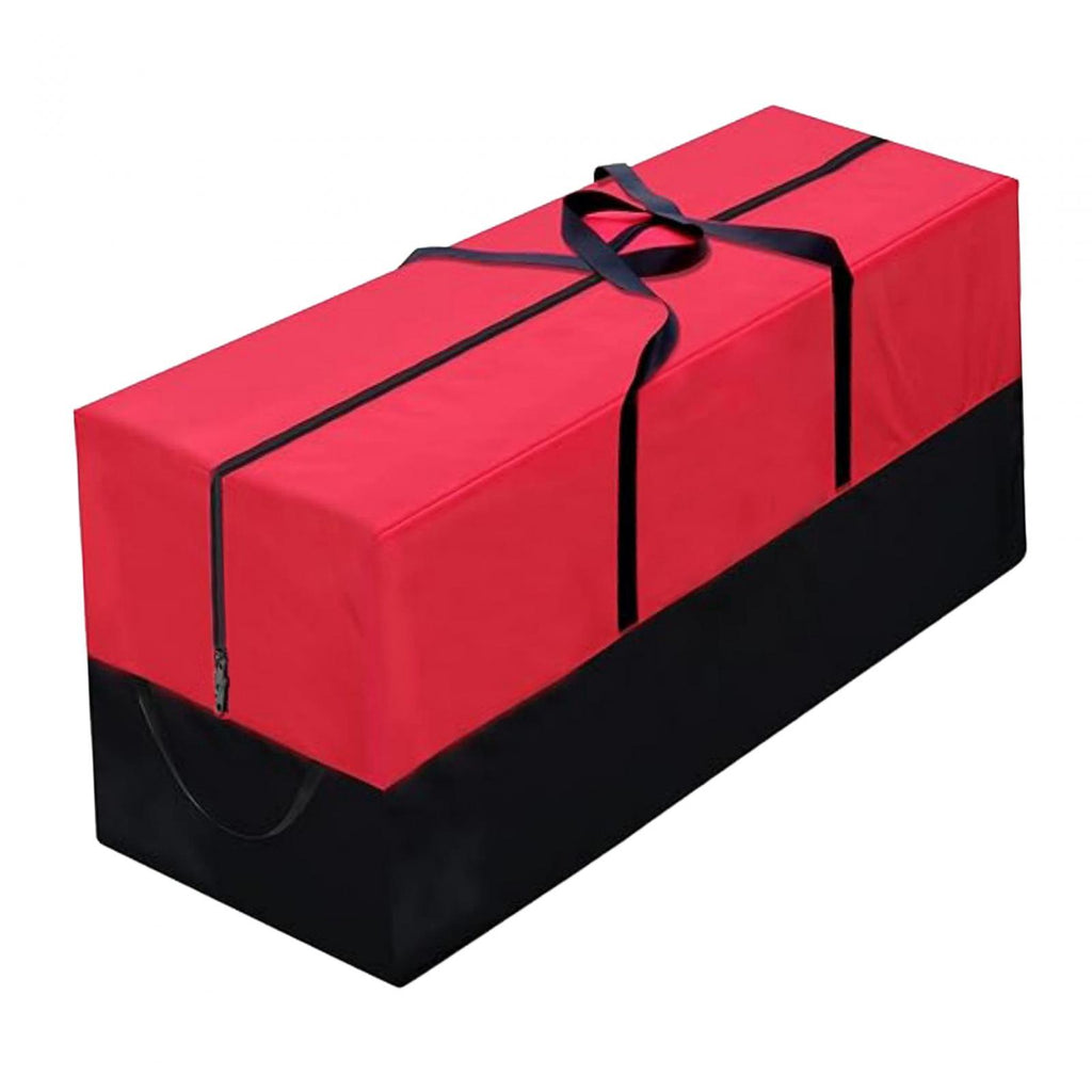 kowaku Holiday Tree Storage Bag Xmas Tree Storage Bag Moistureproof Lightweight Practical Double Zippers for Pendants Party Supplies 122x38x51cm