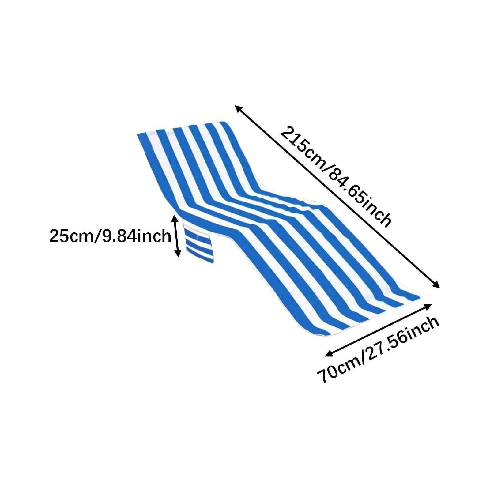 GARENDE Beach Chair Cover Comfortable Lounger Towel for SPA Sunbathing Swimming Pool