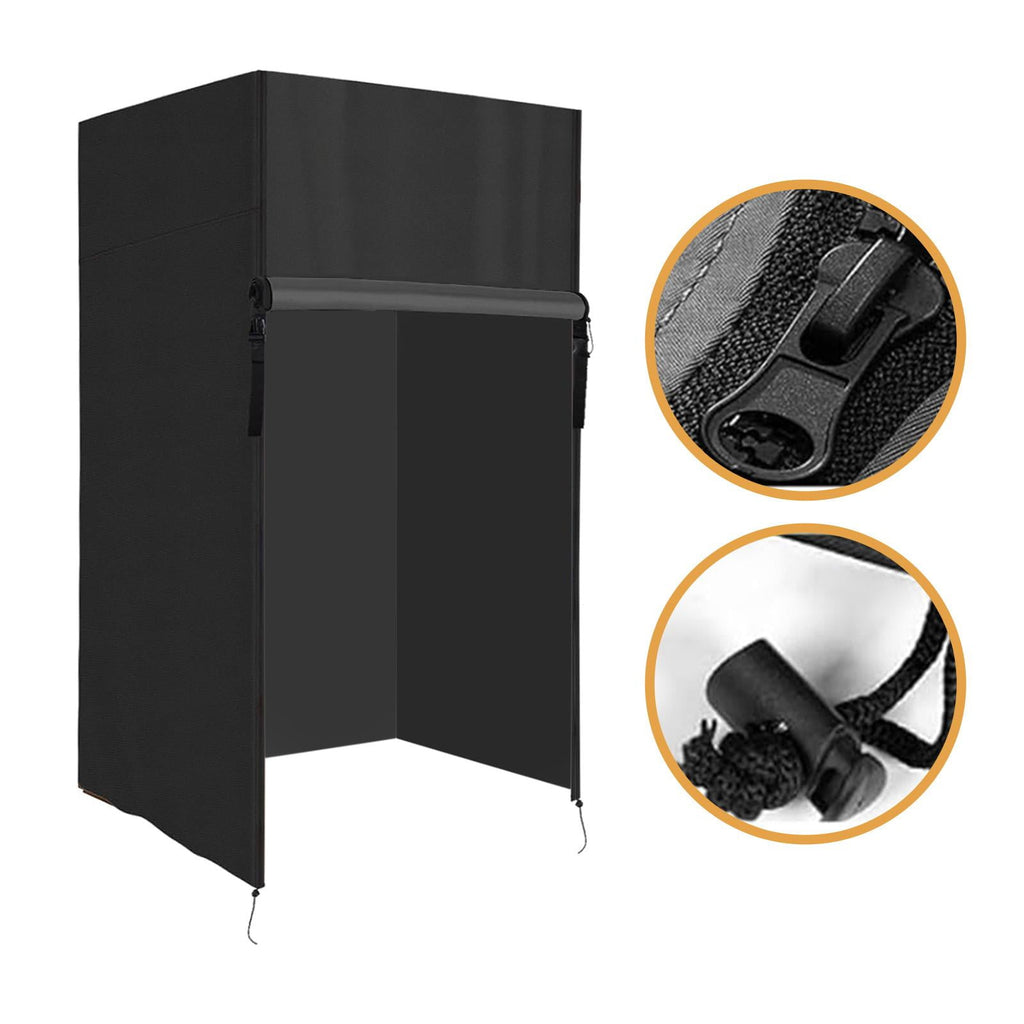 CarpNettore Outdoor Sauna Cover 84cmx178cm Replacement Oxford Cloth Waterproof Dust Cover Sauna Room Protector for Mountain Resort Garden