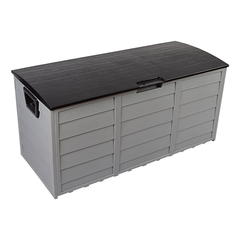 Storage Deck Box Chest Tools Cushions Toys Lockable Seat for Outdoor Garden, 75gal 260L
