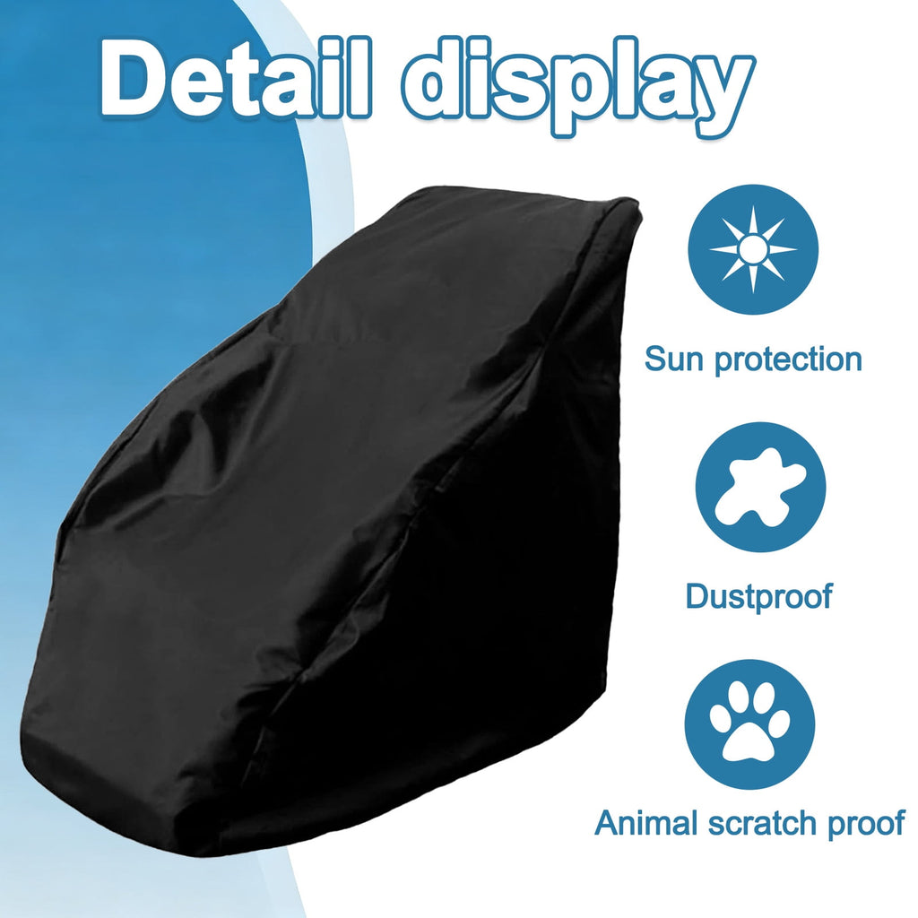 Massage Chair Cover, 63"x 39.5"x 55", Massage Recliner Chair Heavy Duty Dustproof Cover, Full Body Zero Gravity Chair Covers with Storage Bag