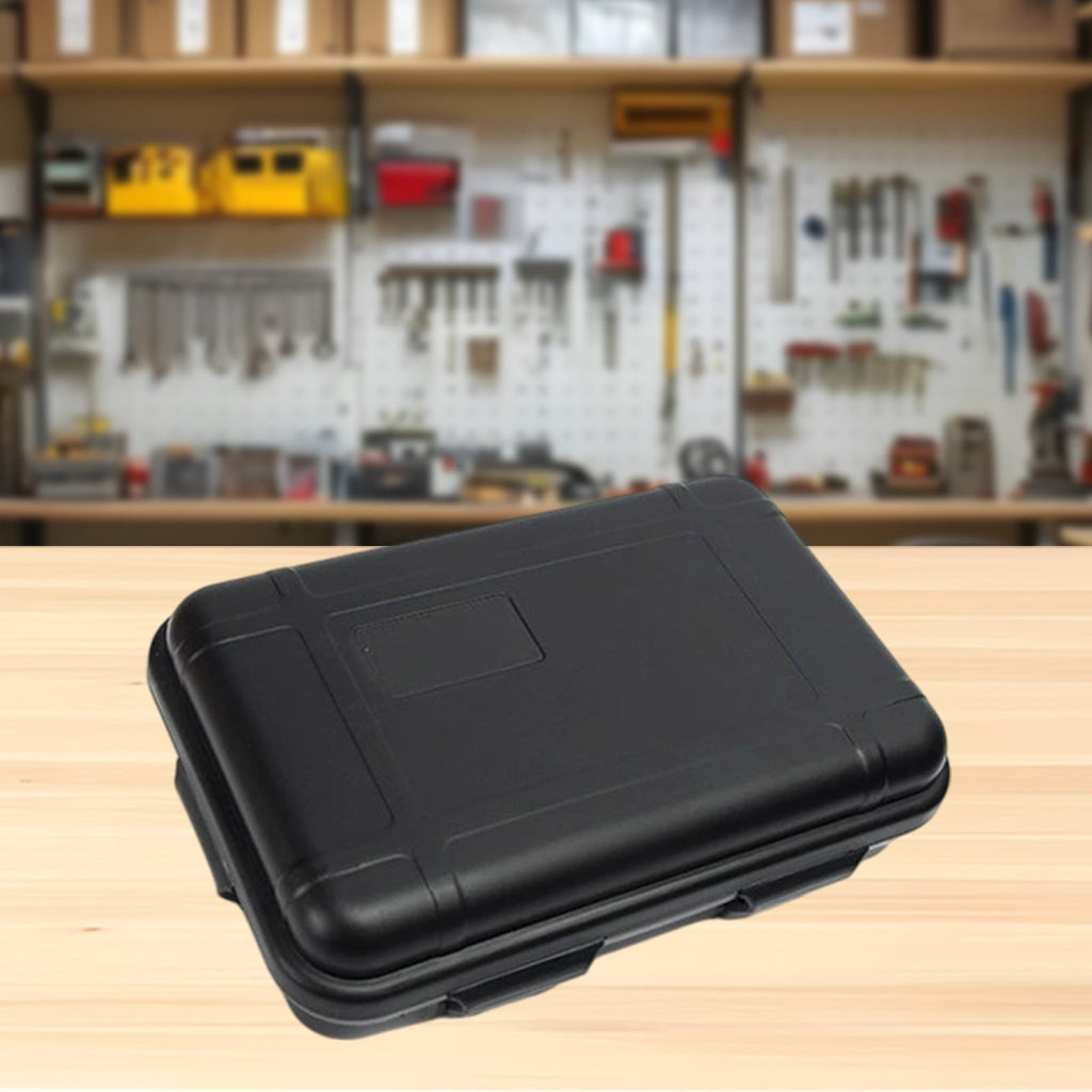 Outdoor Waterproof Airtight Shockproof Plastic Survival Container Carry Box, Outdoor Survival Box, Shockproof and Pressure Proof Waterproof Box, Sealed Box, Wilderness Survival Storage Case