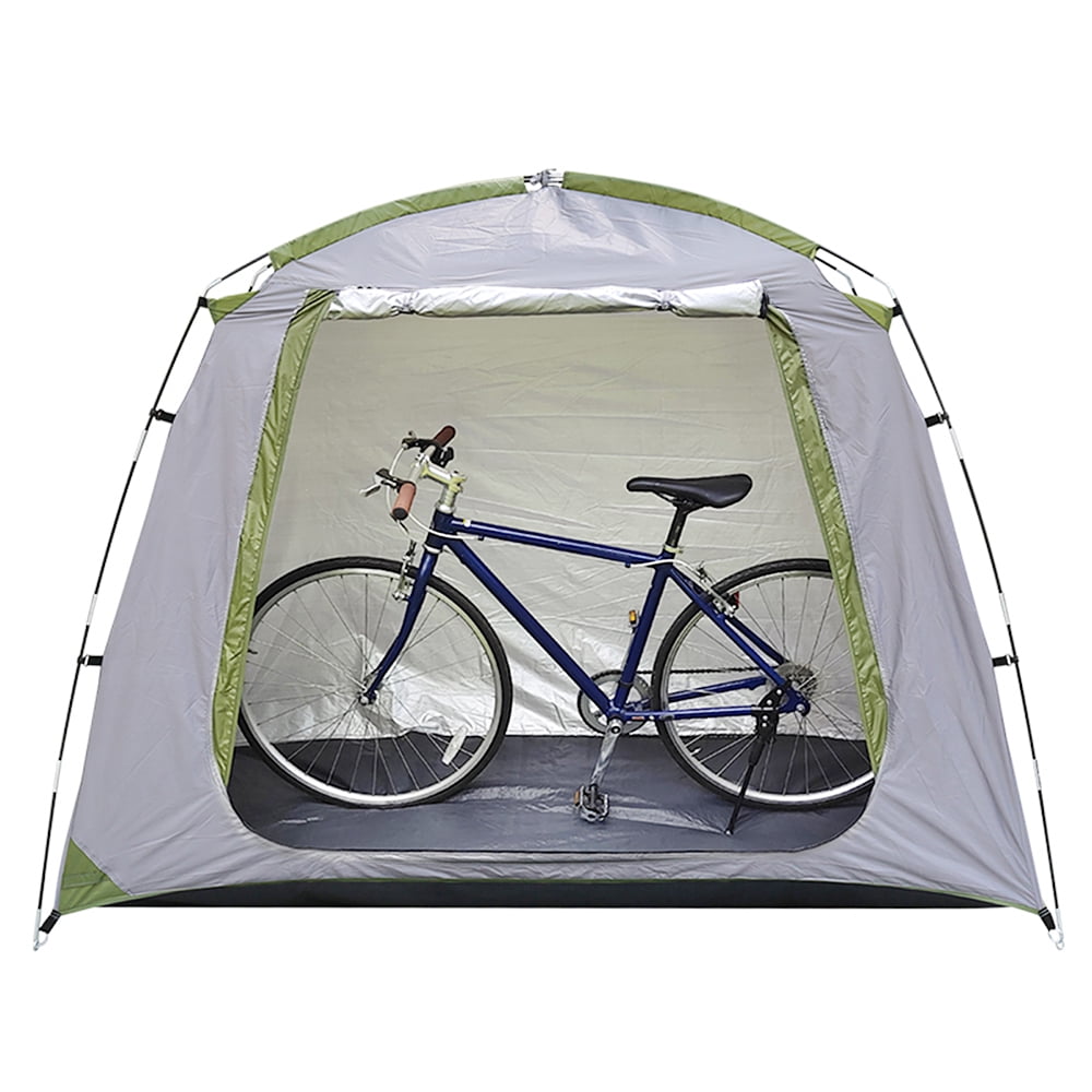 Bike Tent,Waterproof Shed Tent Silver Coated Silver Coated Bike Shed Bike Tool Cover Bike Shelter Tool Tubbek Eryue