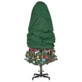 A Christmas Tree Storage Bag, Waterproof Stand-Up Cover With Zipper, Adjustable Straps, For Assembled Holiday Tree Protection, 18.1 X 10.2 X 2.8In 0.59Lb