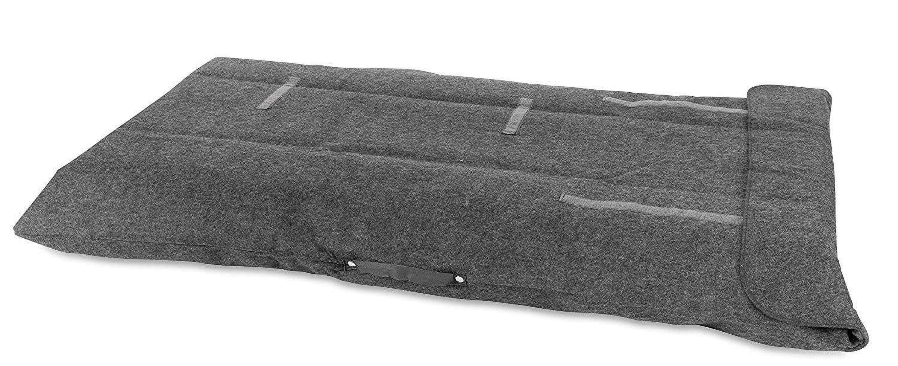 Feltectors Felt Dining Table Leaf Storage Bag Scratch Resistant with Velcro Closure 29 x 50 inches Gray - Pack of 2