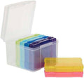 Fitting Multicolor Photo Storage Box, 6 Compartments, 6-Piece
