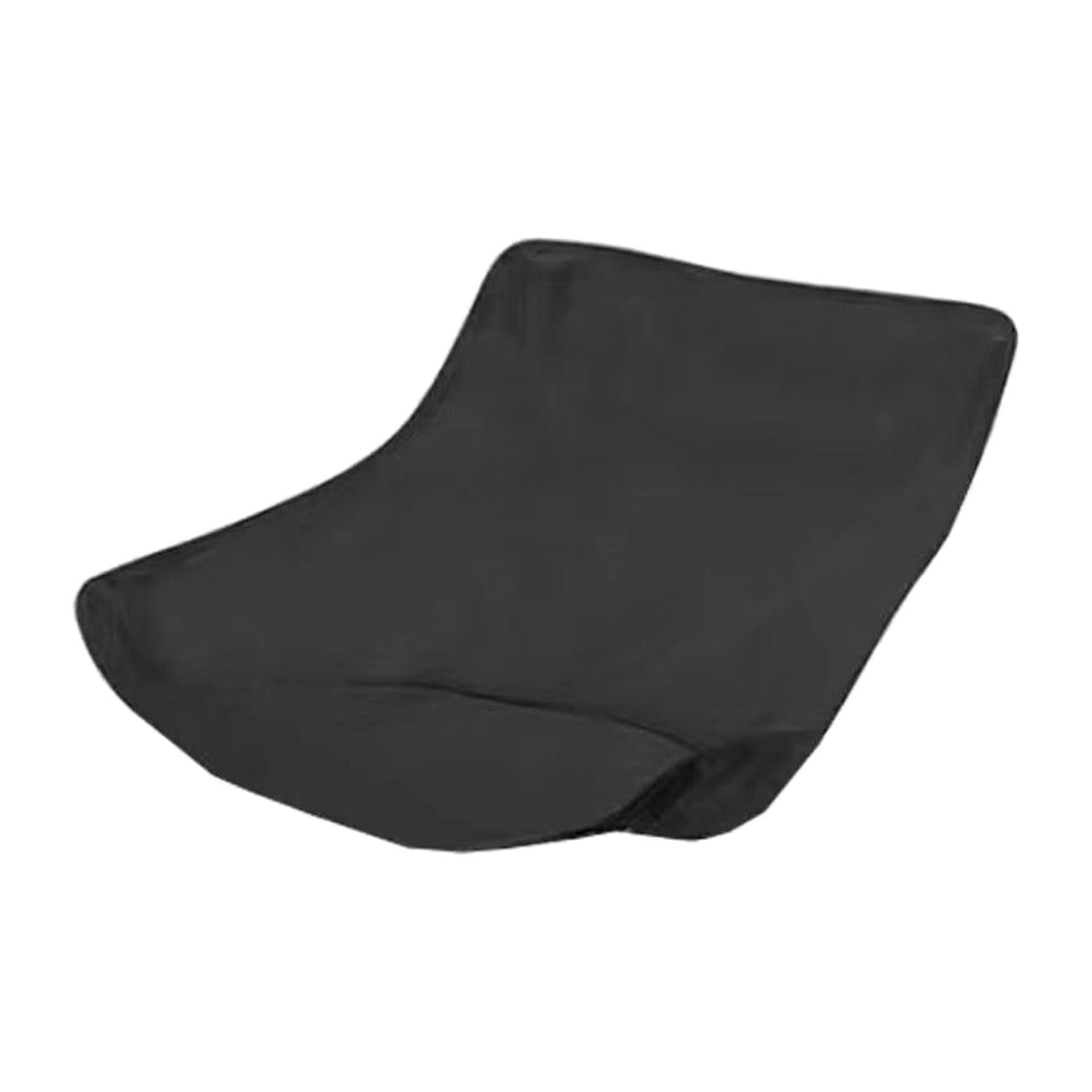 Folding Chair Replacement Fabric, Folding Lounge Repair Cloth, Oxford Cloth, Lawn Chair Replacement Cloth for Picnic Patio Camping Pool Beach Black