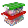 Jtj Sourcing | Blue Plastic Toy Organizers and Storage Toy Chest for Children - Set of 2