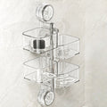 Rotating Suction Cup Jewelry Organizer Storage Box Durable Design Portable