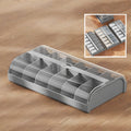 Versatile Sock Organizer Box with Compartments for Neat Storage Solutions