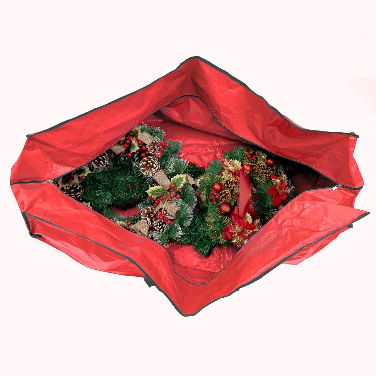 Large Christmas Tree Storage Bag, Fits Up to 7.5 Ft Artificial Trees, Waterproof Christmas Tree Bag for Storage, Durable Reinforced Handles, Label Card Slot