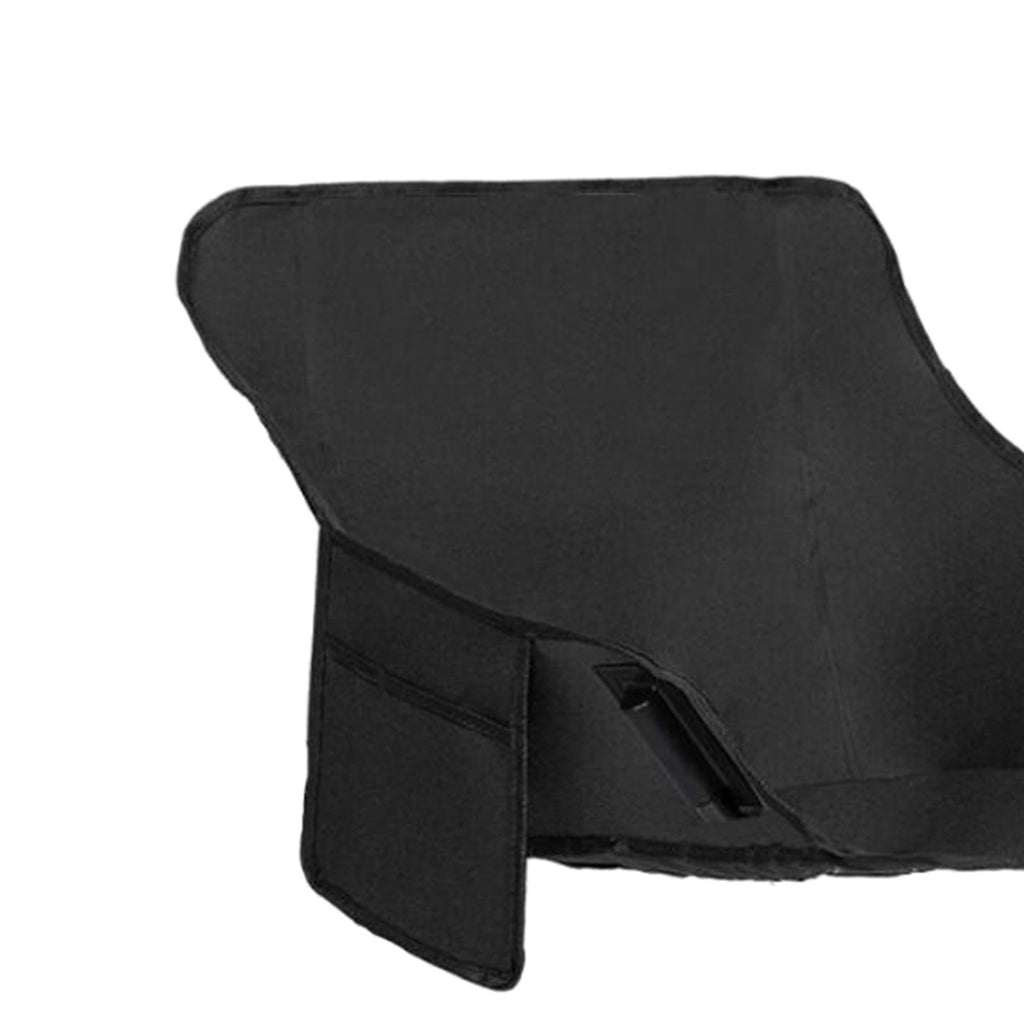 Folding Chair Replacement Fabric, Folding Lounge Repair Cloth, Oxford Cloth, Lawn Chair Replacement Cloth for Picnic Patio Camping Pool Beach Black