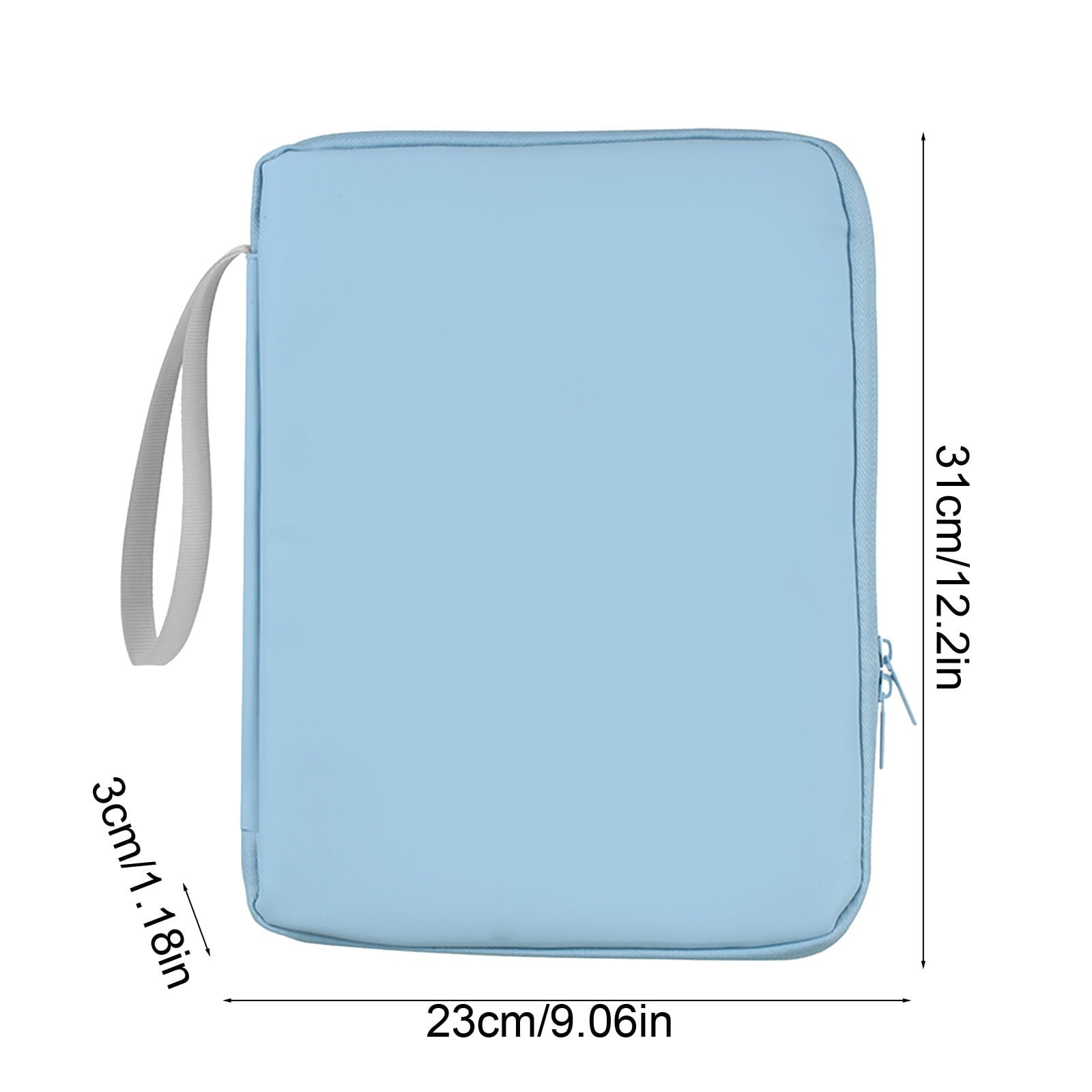 Water Resistant Laptop Sleeve Organizer for 12.9 Inch Tablets & 13 Inch Laptops, Multi Pocket Carrying Case with Shoulder Strap & Built-in Mouse Pad