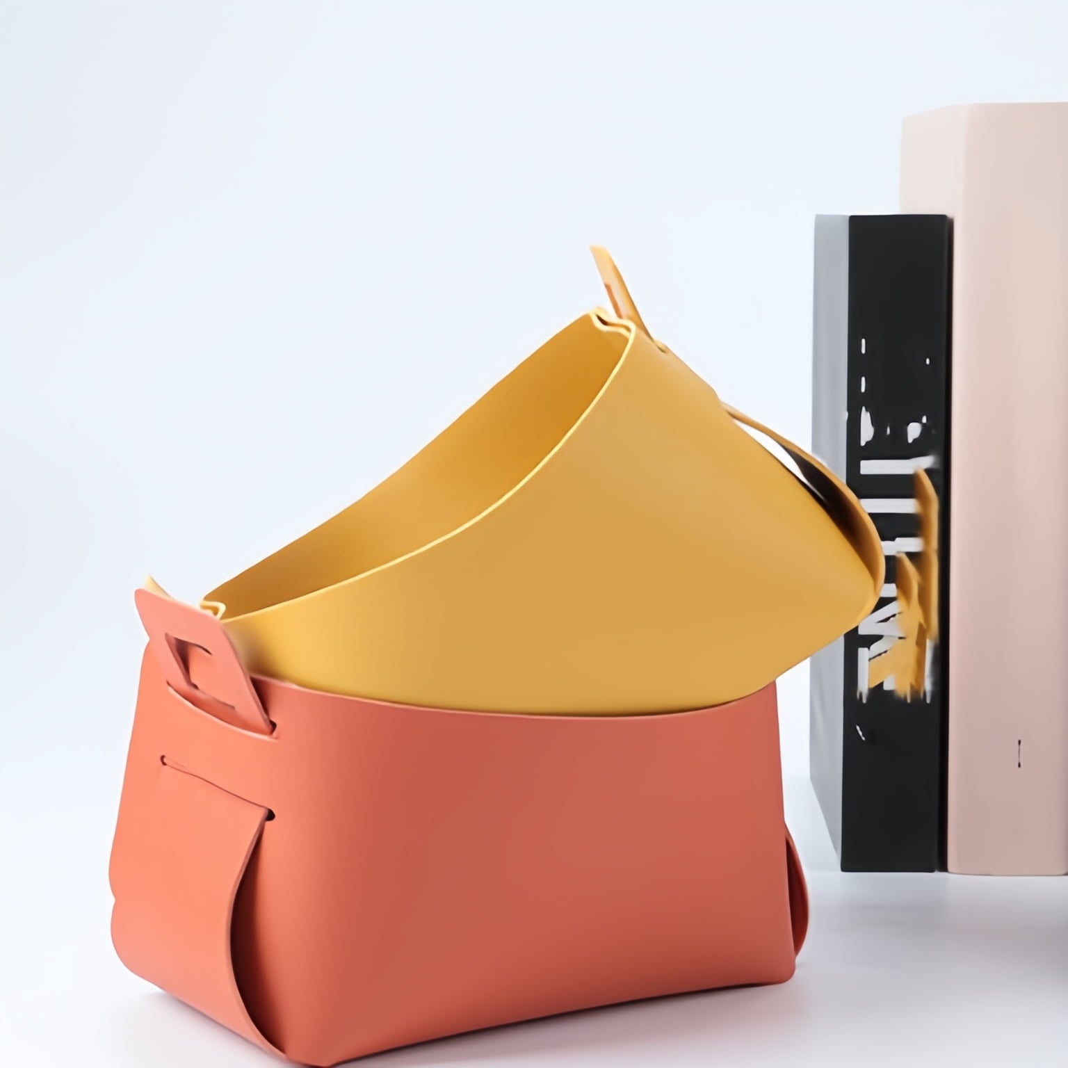 3 Pcs Stylish Leather Storage Box, Elegant Design for Organizing Essentials