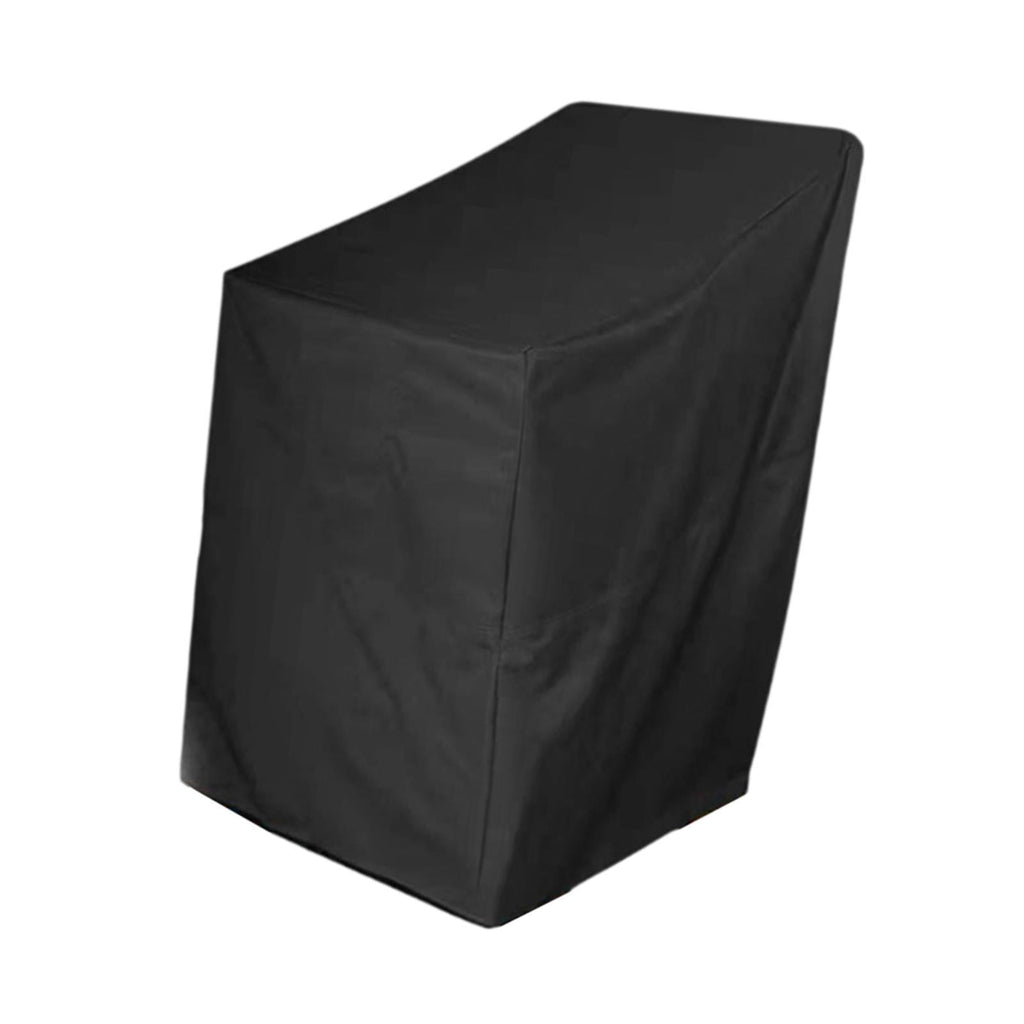 Colaxi Garden Patio Chair Cover Outdoor Furniture Protector Waterproof Folding Chairs Cover Stacked Chair Dust Cover 190cmx66cmx63cmx89cm