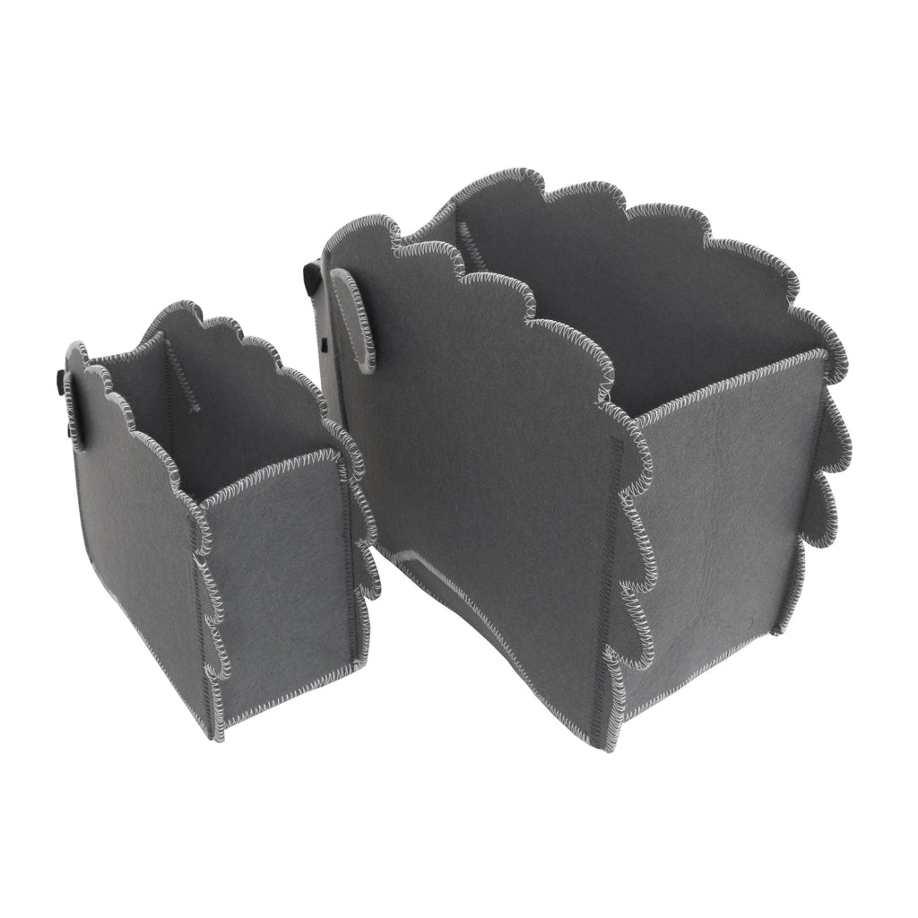Little Love by NoJo Hedgehog Shaped 2 Pk Storage