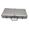 shamjina Aluminum Alloy Chip Case Storage Box Carrying Case Professional Large L